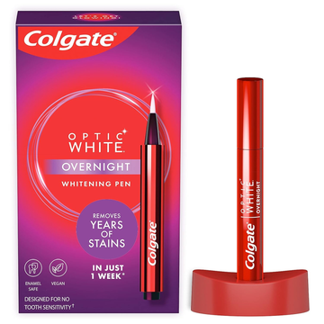 コルゲートオーバーナイトホワイトニングペン ホワイトニングケア ホワイトニング 白い歯 Colgate Optic White Overnight Teeth Whitening Pen 【海外配送】 正規品保証 【追跡可能な海外郵便】歯を白くする歯の汚れ除去剤、毎晩35回のトリートメント