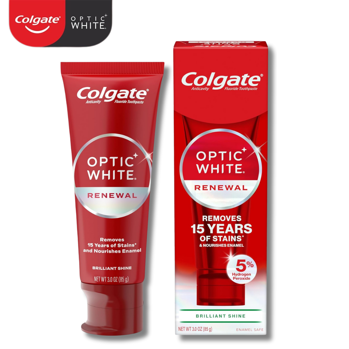 コルゲート オプティックホワイト ブリリアントシャイン（85 g