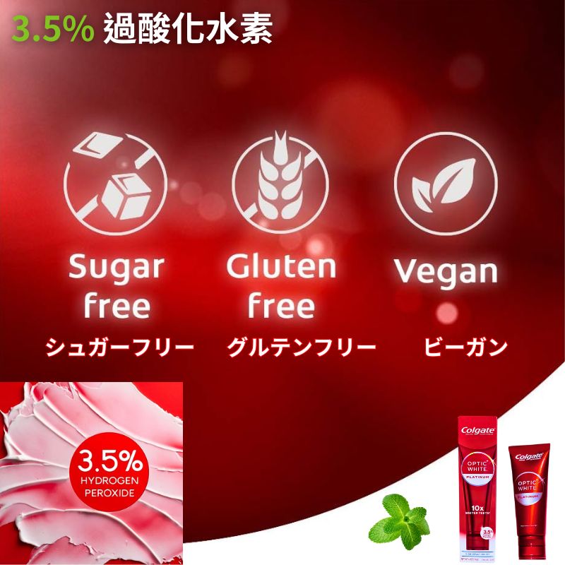 コルゲート オプティックホワイト ハイインパクト（116 g）