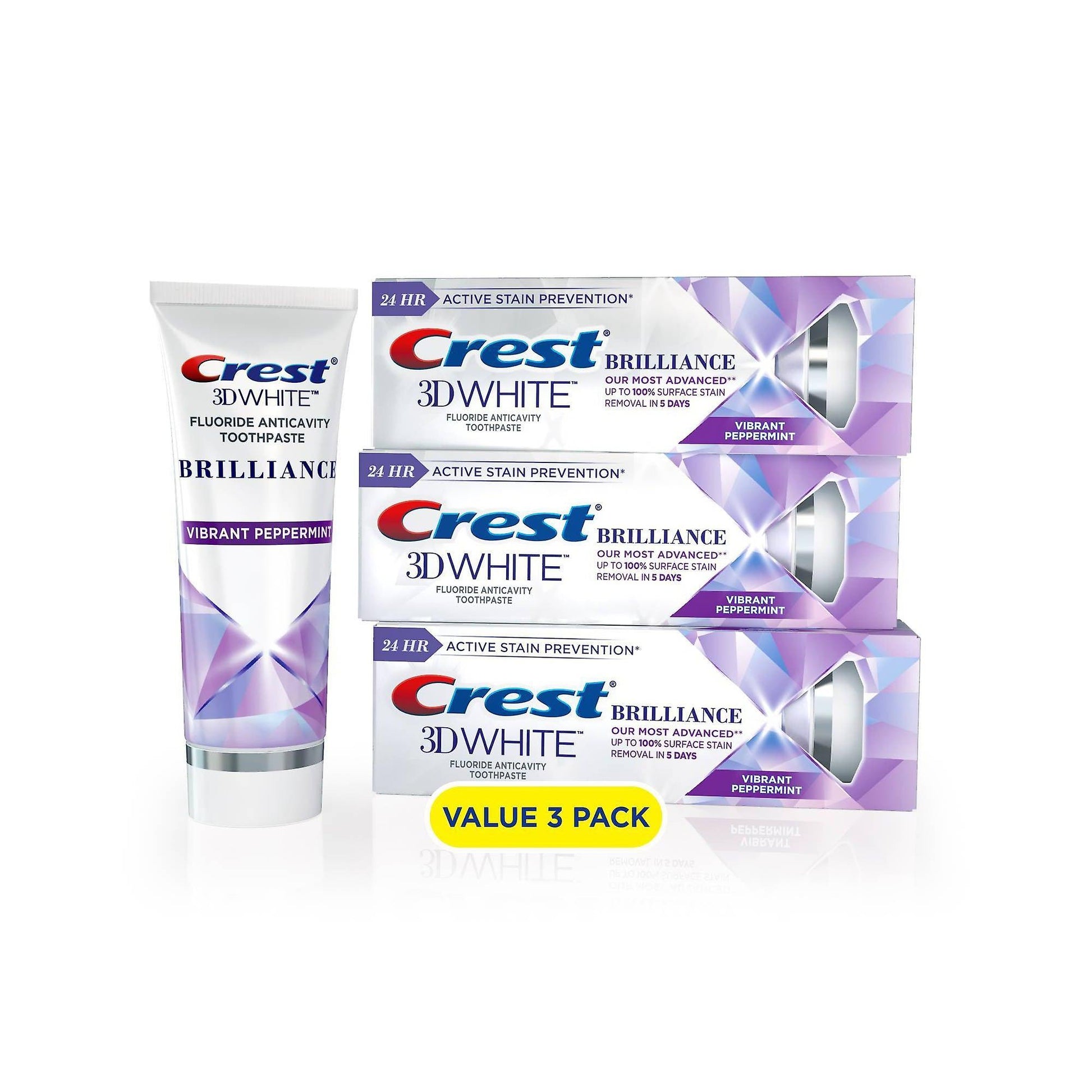Crest 3Dホワイト ブリリアンス ミント 130g