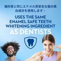 歯科医が使う成分に言及するバナー画像