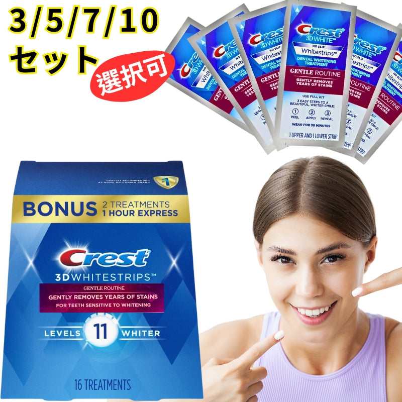 Gentle Routine の外箱・個包装・使用イメージのコラージュ